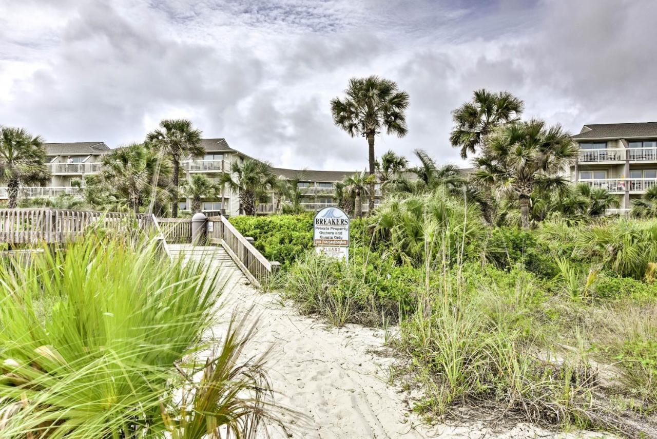 Walk To Beach Resort Condo In Hilton Head! Hilton Head Island Esterno foto